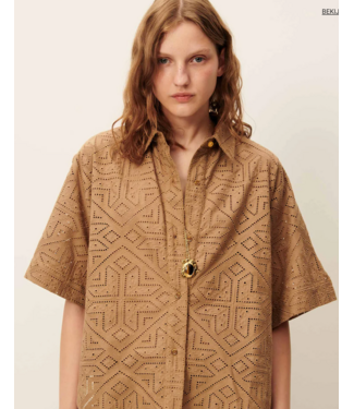 Sessùn Kaia Embroidered Shirt Pampa