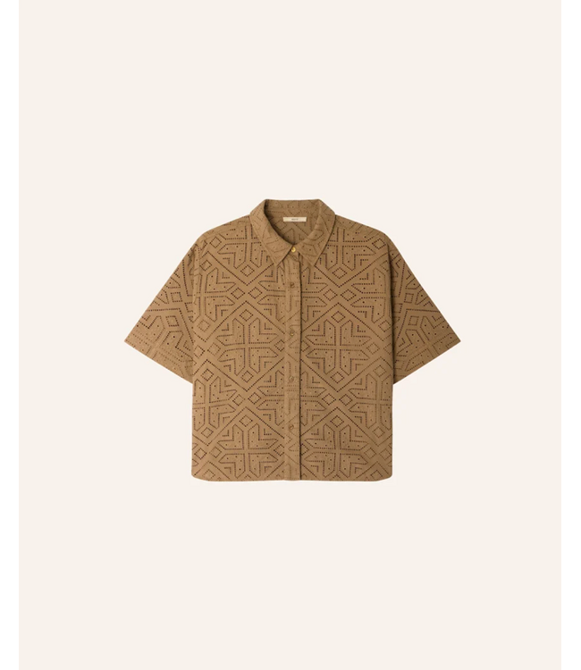 Sessùn Kaia Embroidered Shirt Pampa