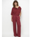 Dante 6 Kenilla Wide Leg Pants Berry Red