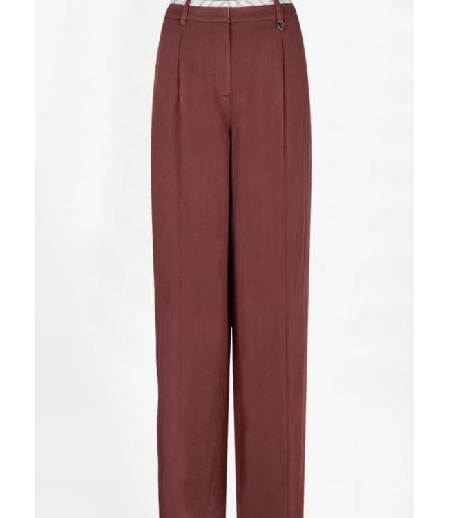 Dante 6 Kenilla Wide Leg Pants Berry Red