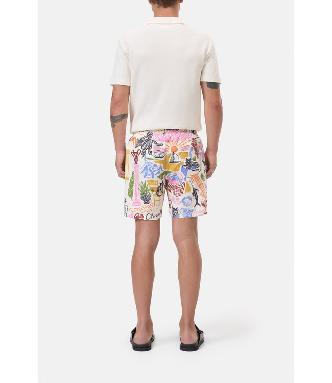 Closed Swim shorts all over print