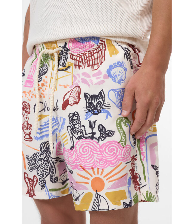 Closed Swim shorts all over print