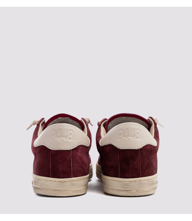 P448 John Stitch Wine red