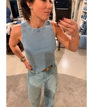 Drykorn Olina washed 3611 blue