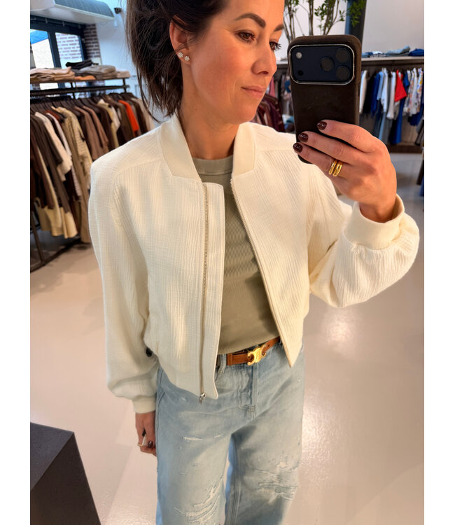 Drykorn Marham jacket 9800 ecru