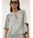 By Bar Blake gloss light  mint blouse