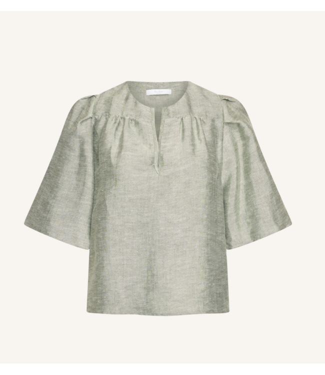 By Bar Blake gloss light  mint blouse