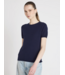 Absolut Cashmere Amelia navy top