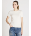 Absolut Cashmere Amelia cream top
