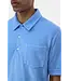 Closed Short sleeve toweling polo sky blue