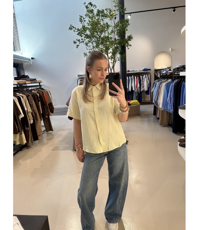 Masscob Tropic blouse lime