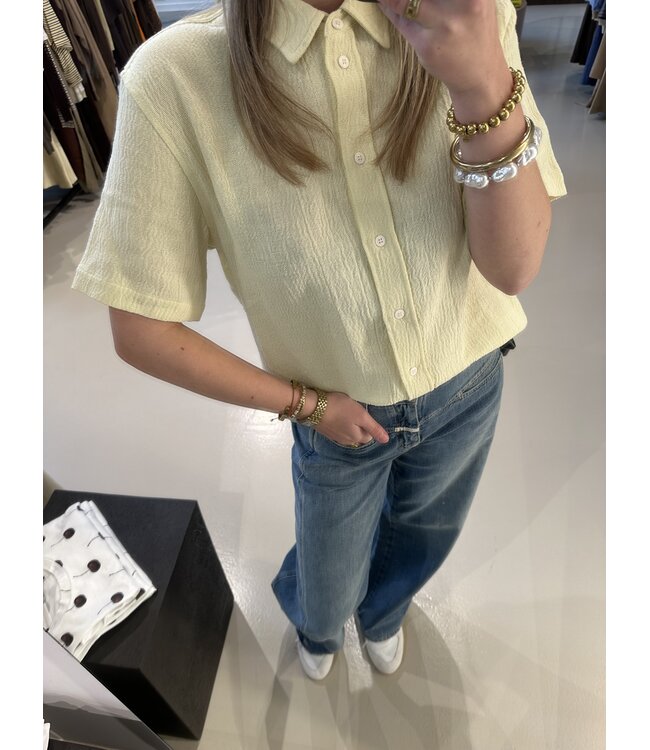 Masscob Tropic blouse lime