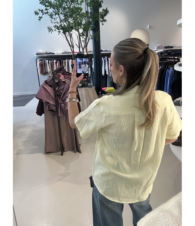 Masscob Tropic blouse lime