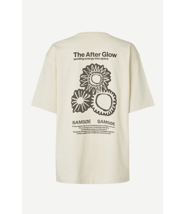 Samsøe Samsøe Sauni t-shirt black solar drift