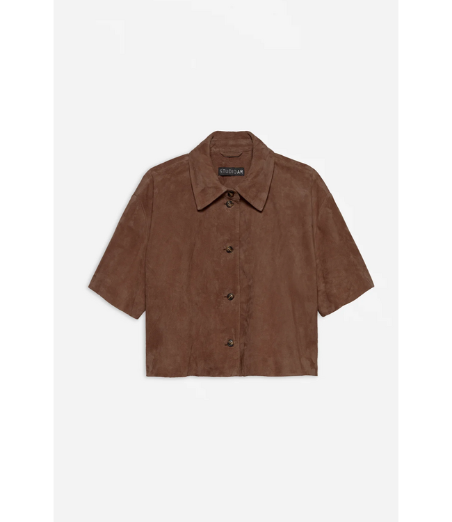 Studio AR Eveline goat suede marrone