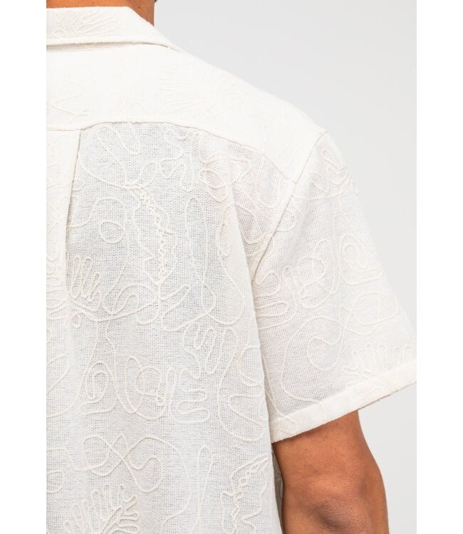 Butcher of Blue Alex resort embroidery shirt ss