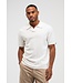 Butcher of Blue Boucle Knit Polo titan white