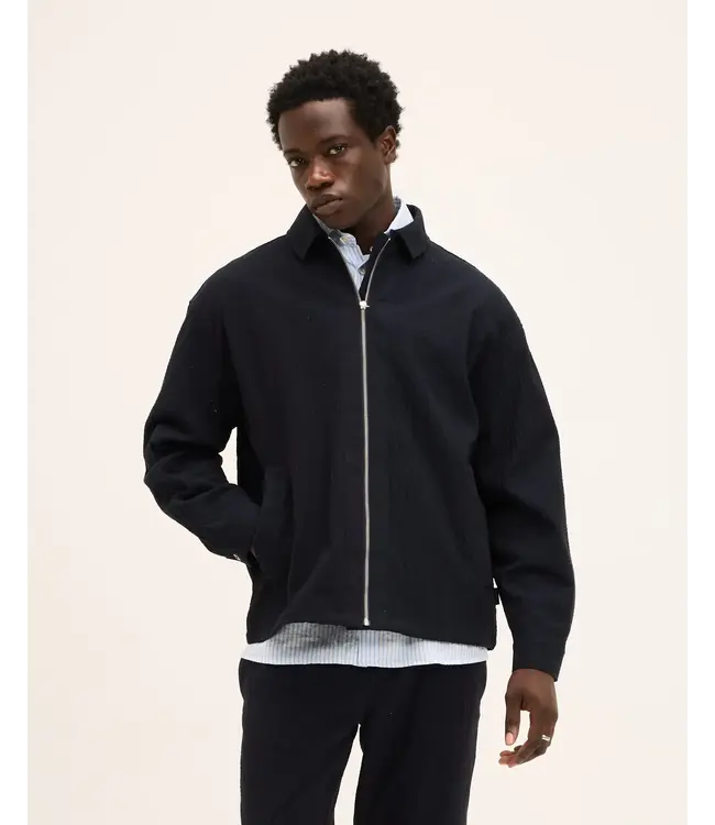 The GoodPeople Jan shirt jacket navy