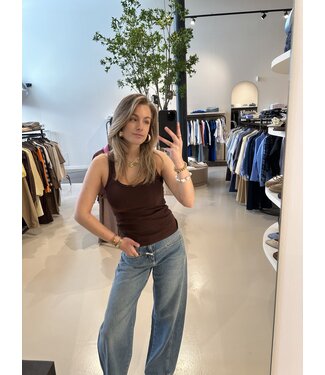 Dante 6 Cobee Scoopneck Tanktop Brown