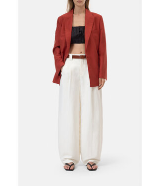 Closed Wendlyn fluit linnen  viscose blend ivory pants