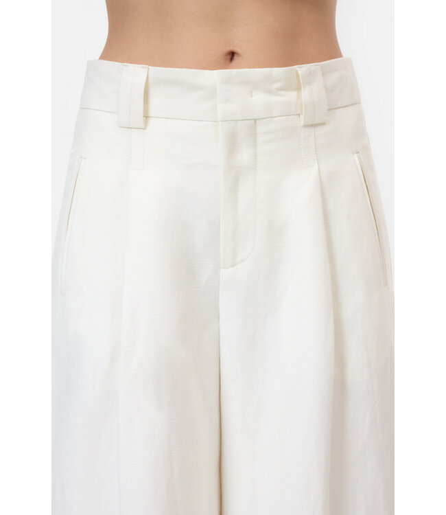 Closed Wendlyn fluid linen  viscose blend ivory pants