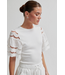 Second Female Lawra tee white