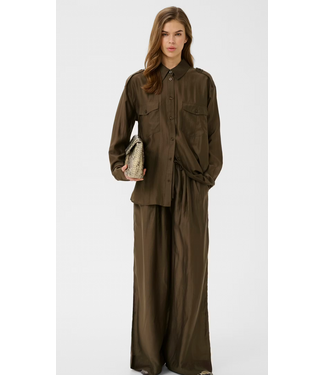 Gestuz GzSiora HW Pants Rain Brown