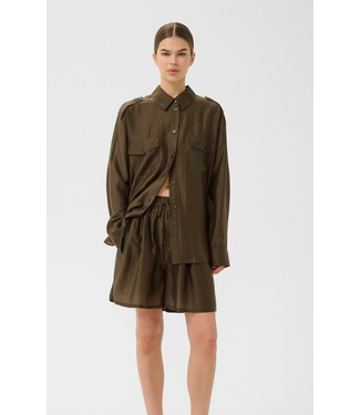 Gestuz GzSiora HW Shorts Rain Brown