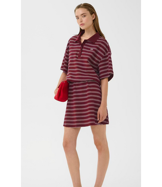 Gestuz GzPilova Polo Tee Cabernet Multicolor