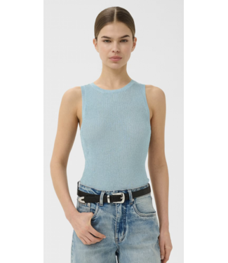 Gestuz SilviGZ Top Arctic Blue Metallic