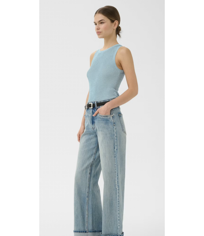 Gestuz SilviGZ Top Arctic Blue Metallic