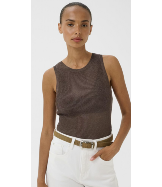 Gestuz SilviGZ Top Deep Brown Metallic