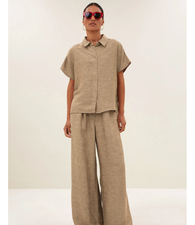 By Bar Barley Gloss Blouse Gold