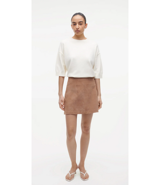 Studio AR Liliana goat skirt Suede