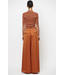 Dante 6 Onique Wide Satin pants Sunset Orange