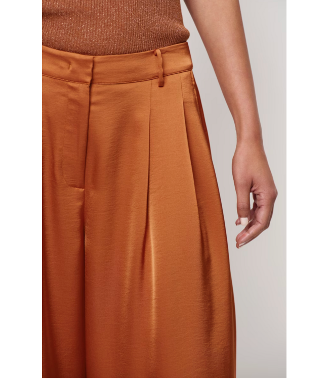 Dante 6 Onique Wide Satin pants Sunset Orange