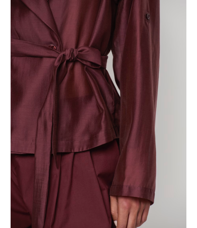 Dante 6 Svea Short Trench blazer Cacao berry