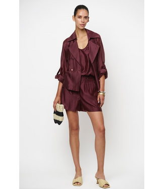 Dante 6 Quentyn Relaxed Shorts Cacao berry