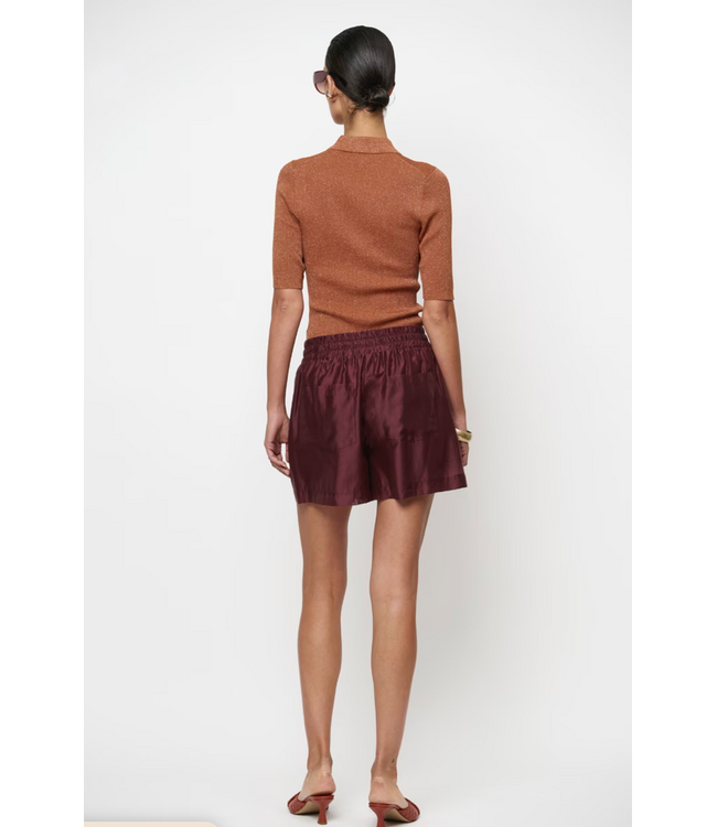 Dante 6 Quentyn Relaxed Shorts Cacao berry