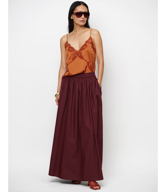 Dante 6 Gisole Maxi Skirt Cacao Berry