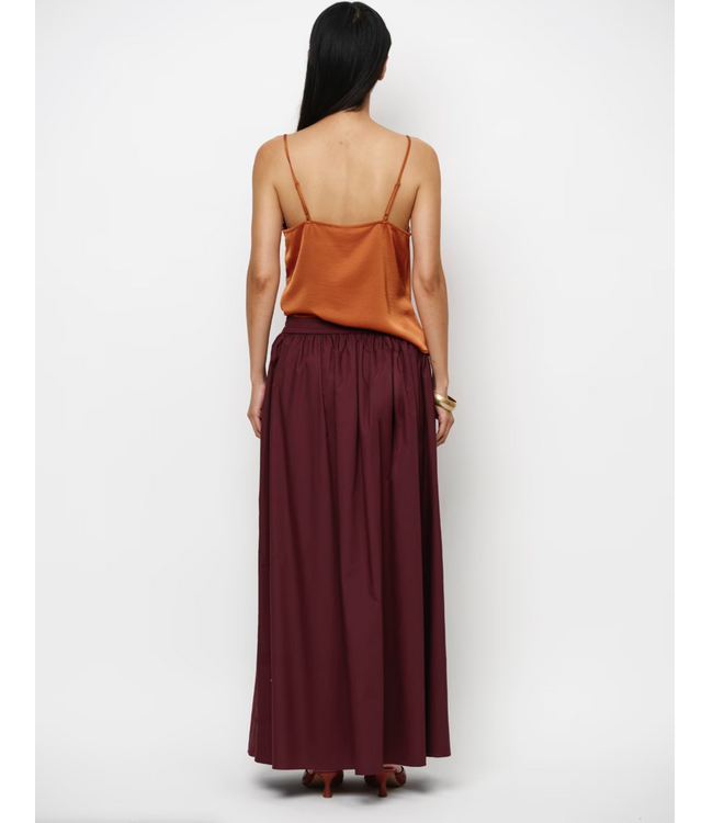 Dante 6 Gisole Maxi Skirt Cacao Berry