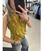 Dante 6 Noi Sequins Tanktop Solar Lime