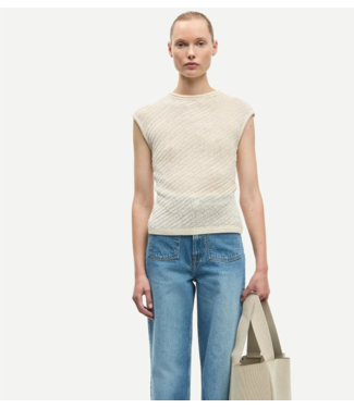 Samsøe Samsøe Sairene Top Egret