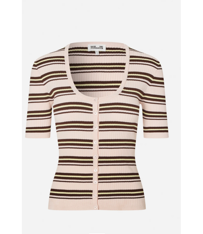 Baum und Pferdgarten Calyn Cardigan Pastel Pink Stripe