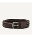 Nubikk Liam belt dark brown leather