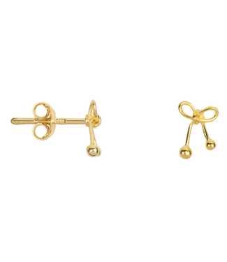 Betty Bogaers Copy of Mini Flower Stud Earing Gold