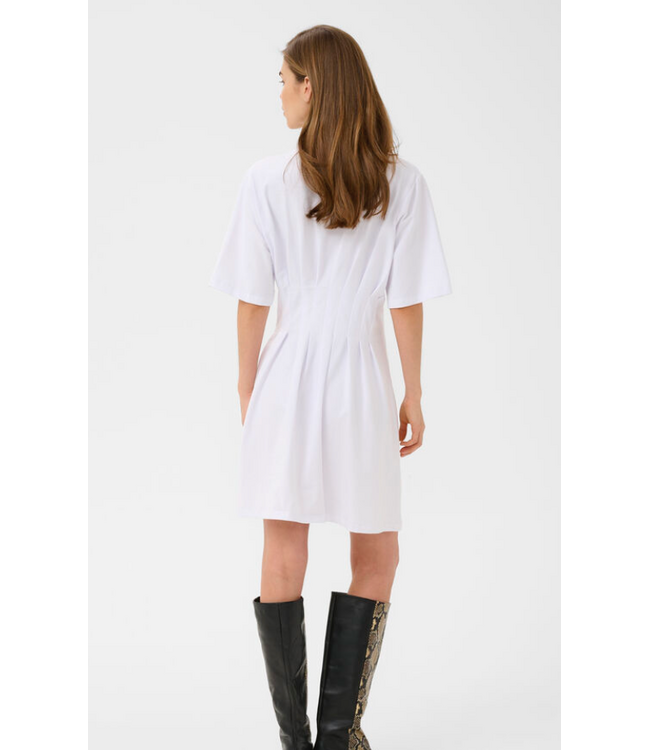 Gestuz GzInez Short Dress Bright White