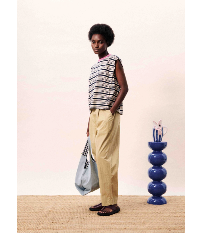 FRNCH Siroka top blue marine