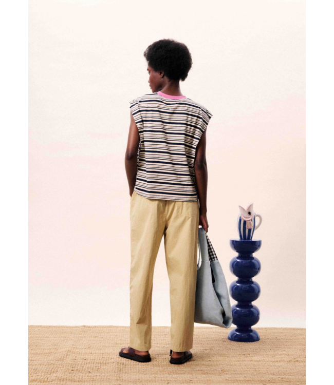 FRNCH Siroka top blue marine