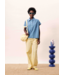 FRNCH Brizea Top blue jean